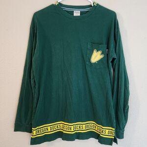 VS PINK Oregon Ducks Long Sleeve Collegiate T Shirt Size Small